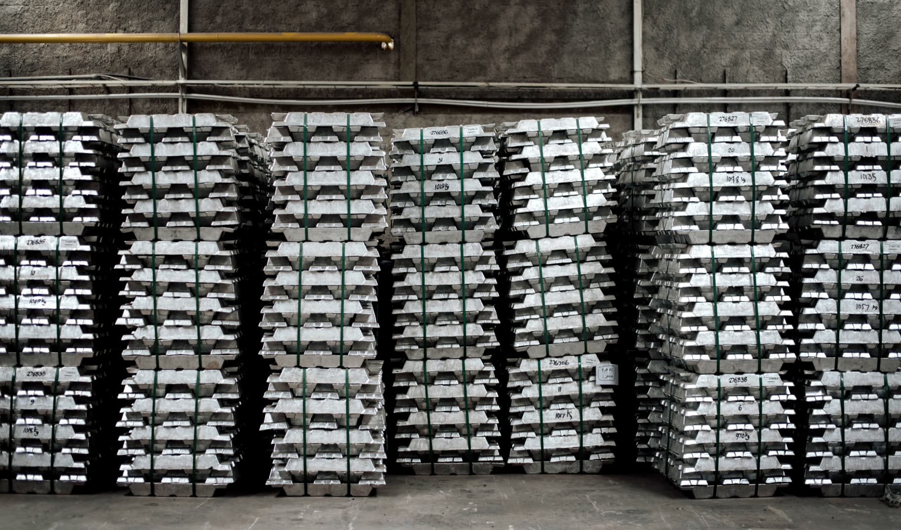 aluminum ingots