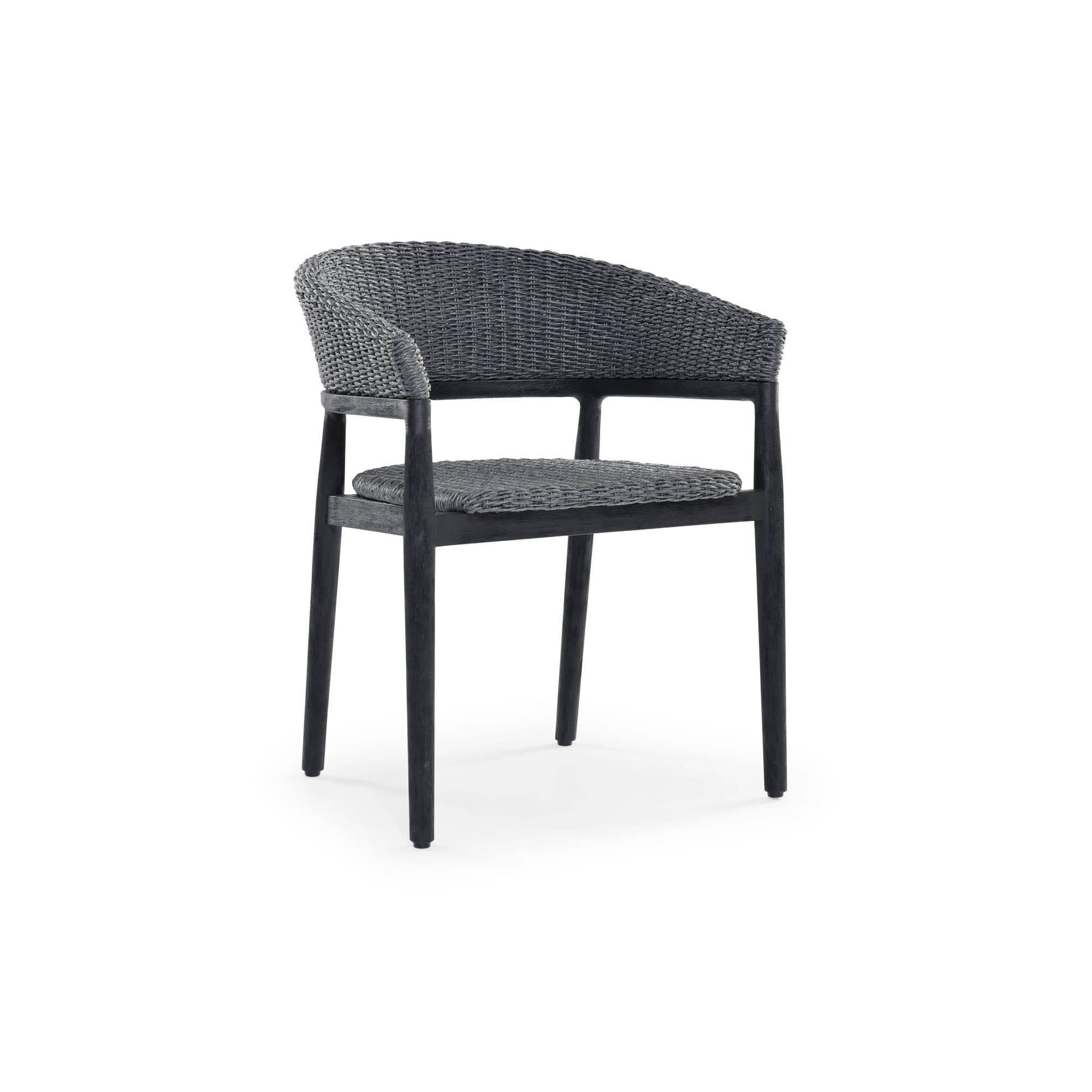 Cairo teak dining armchair