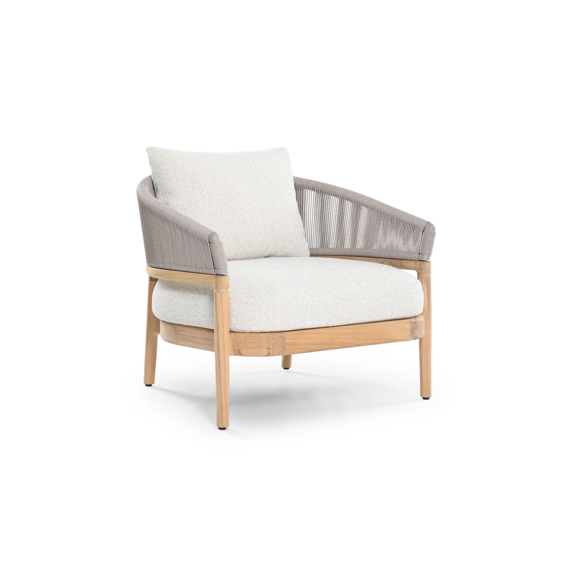 Cairo teak lounge chair