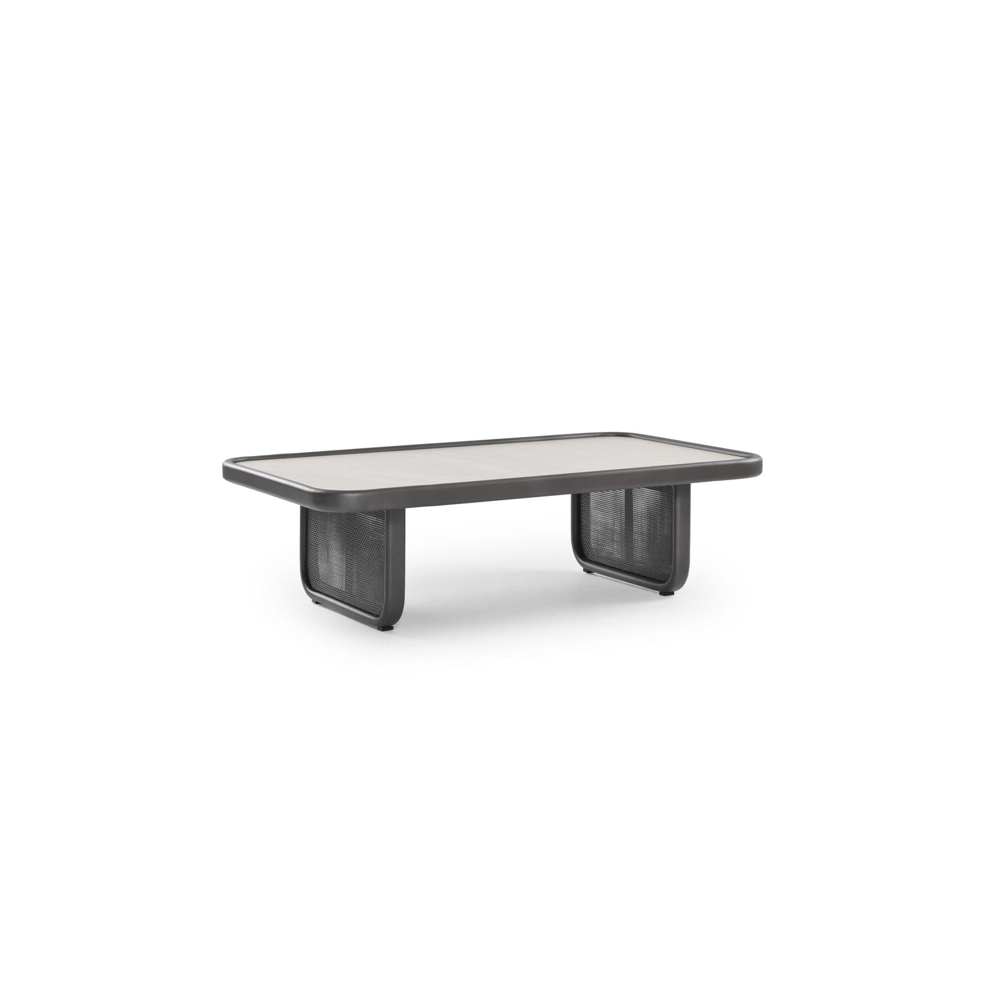 Carlton alu coffee table