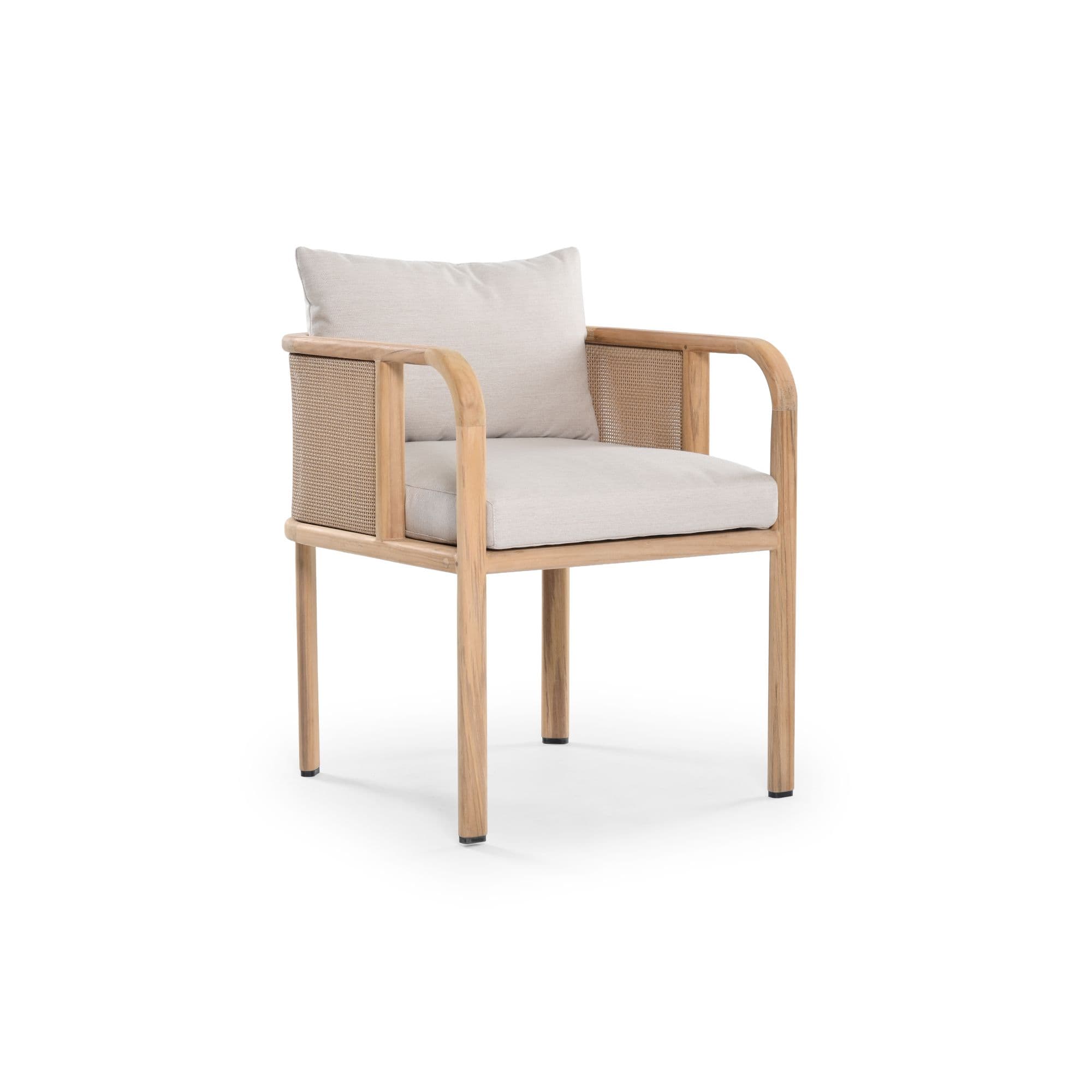 Carlton teak dining armchair