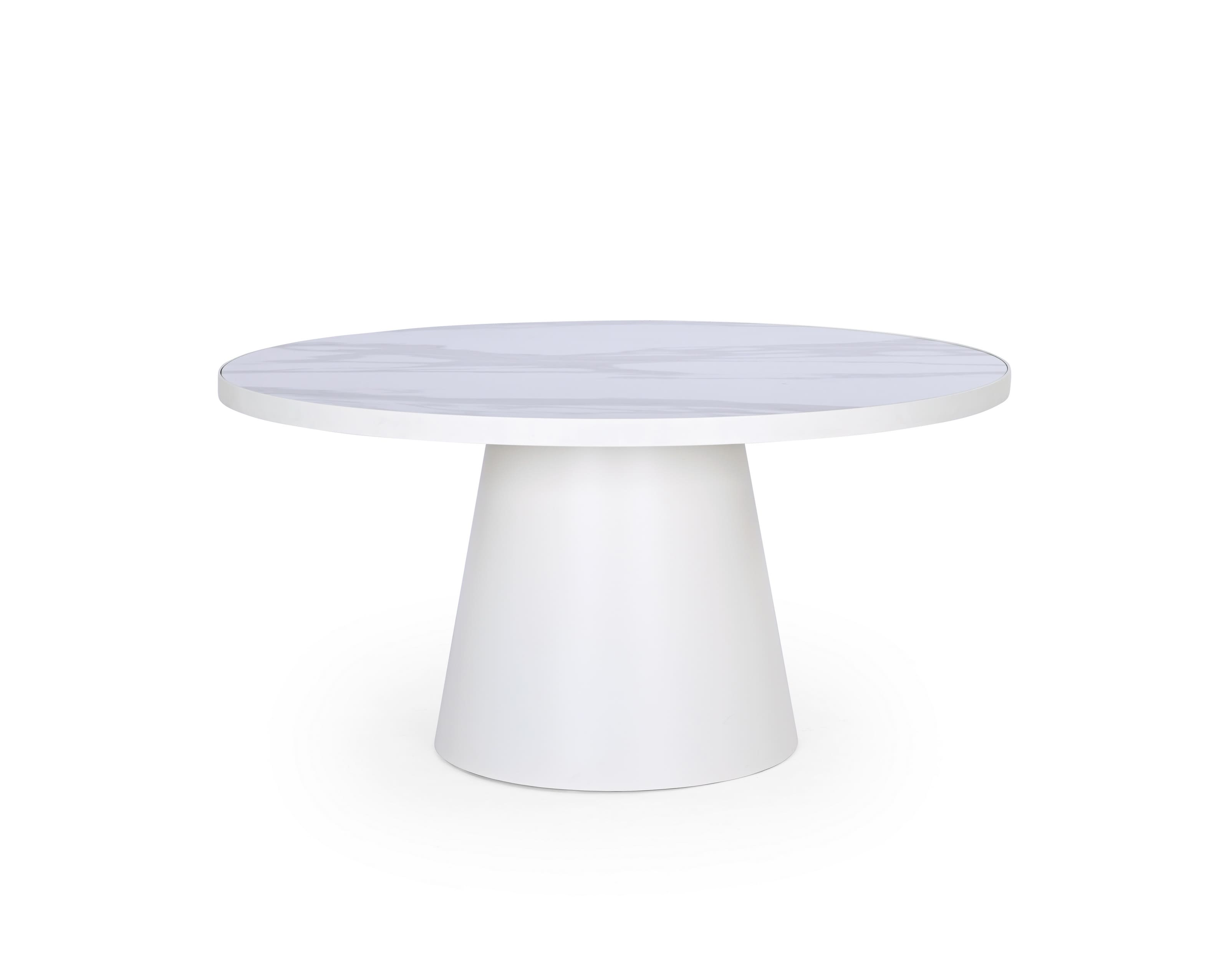 Conning round dining table