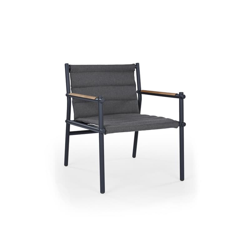 Kansas lounge armchair (fabric)