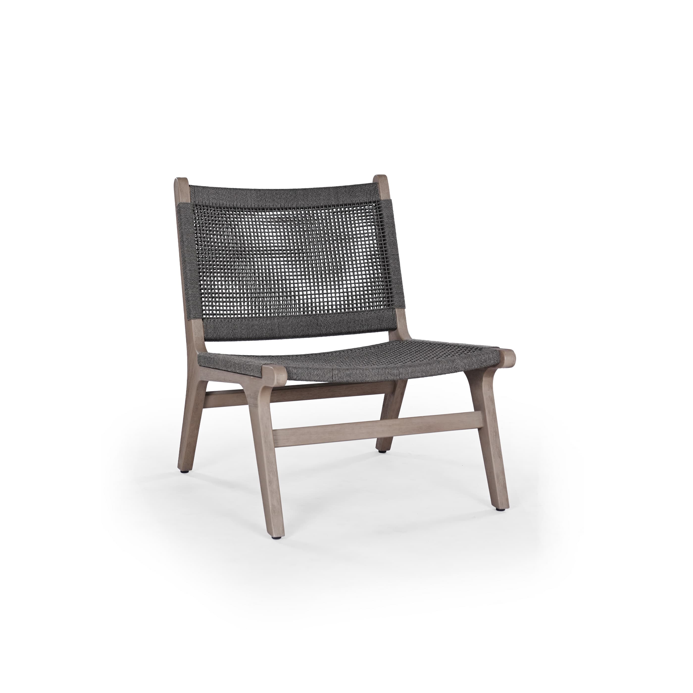 Moines armless lounge chair