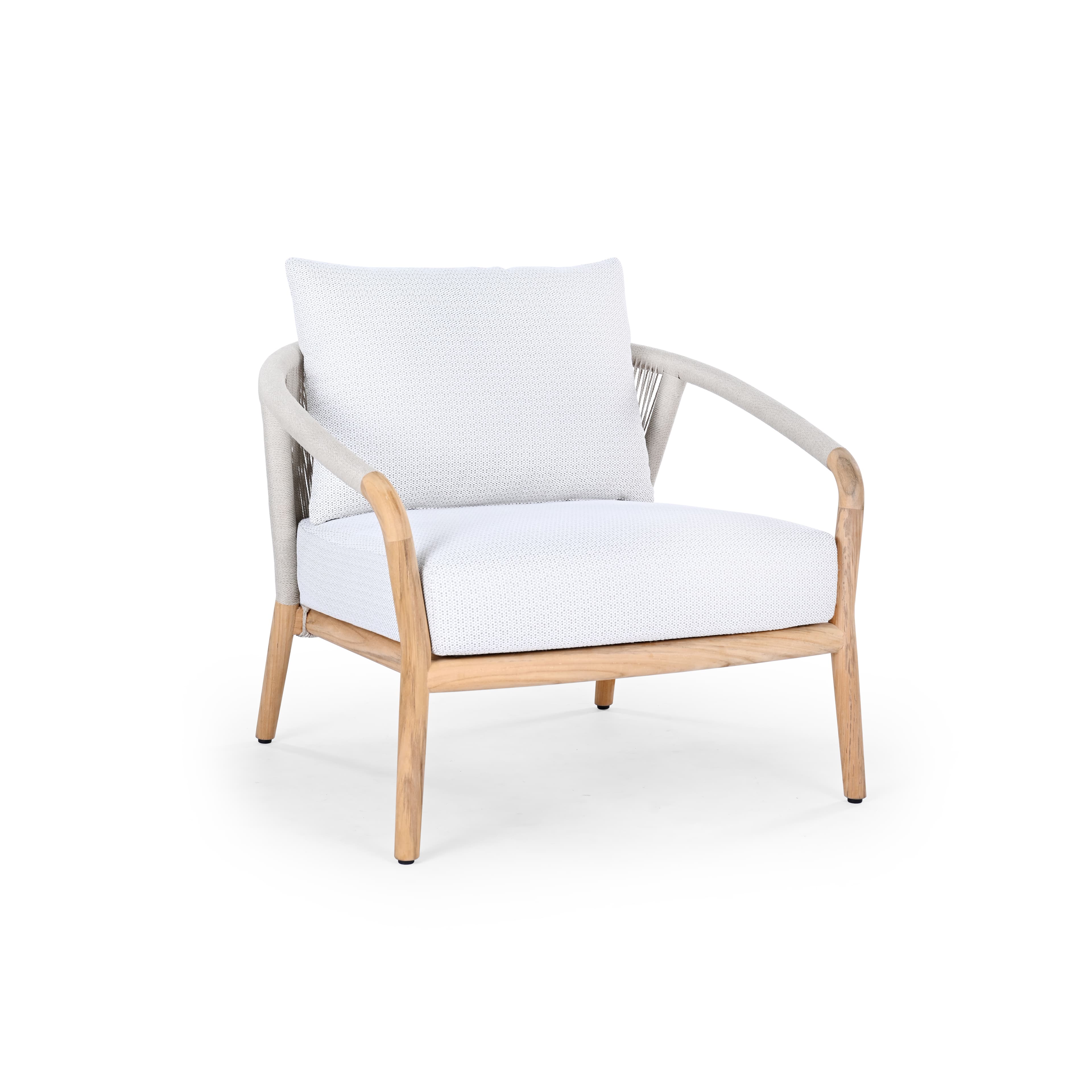 Rhode teak lounge chair