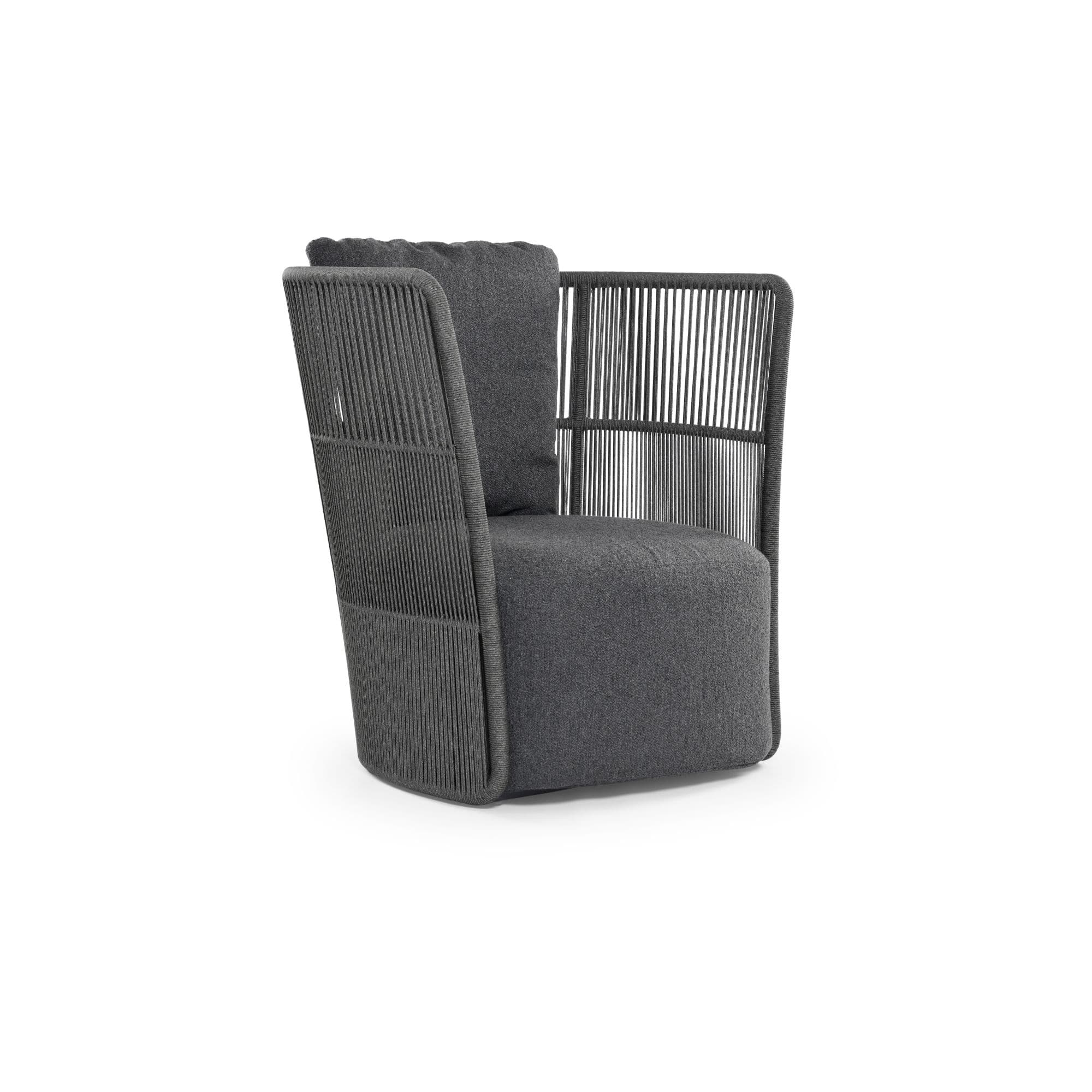 Rodeo lounge chair high back