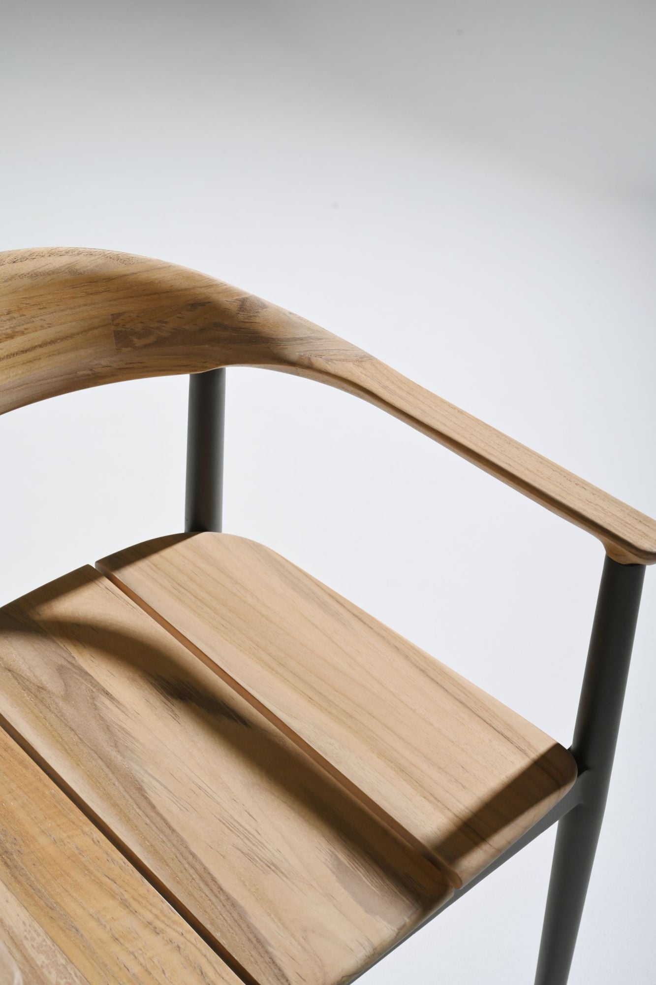 Amarillo alu teak dining armchair