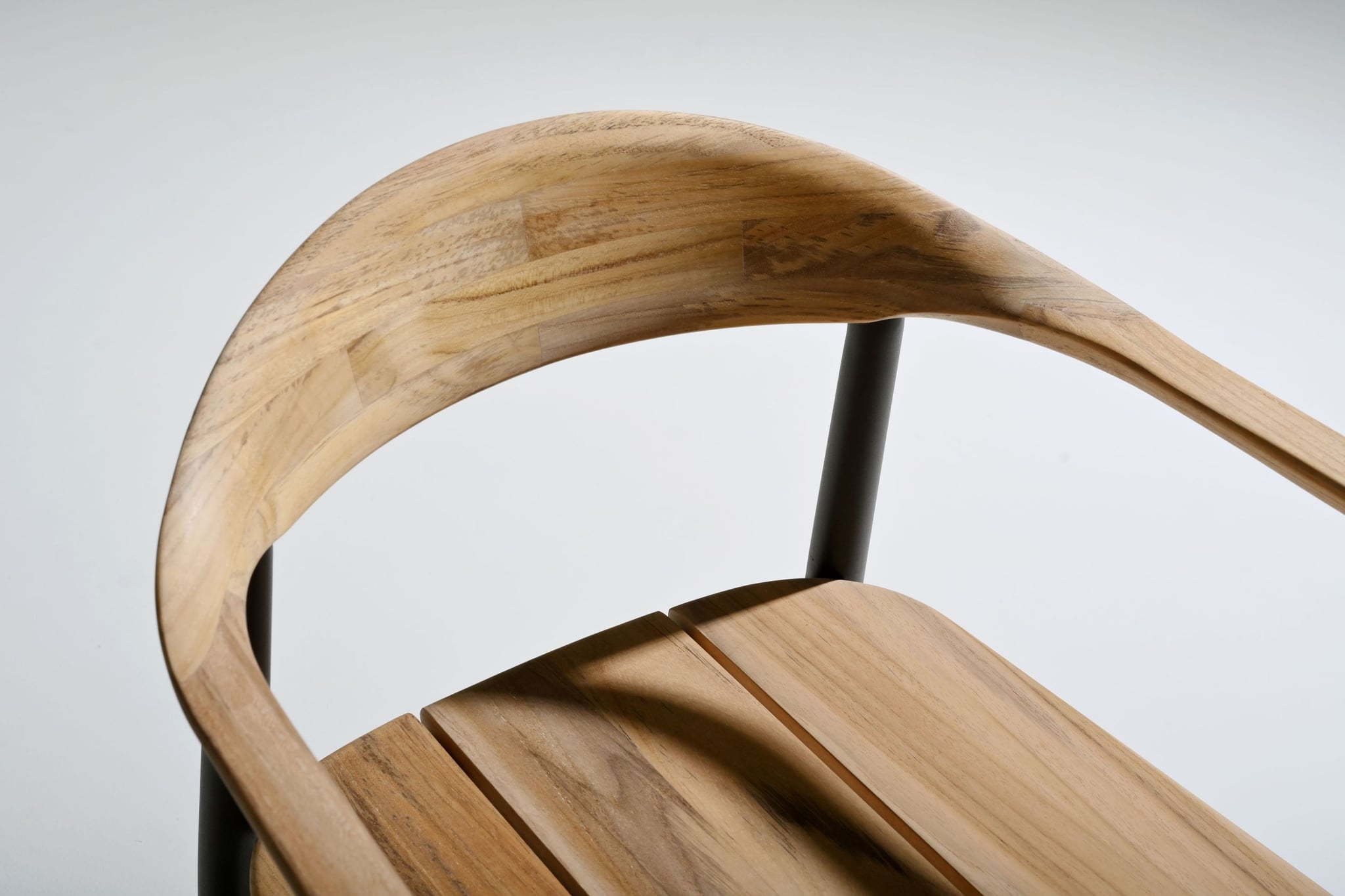 Amarillo alu teak dining armchair