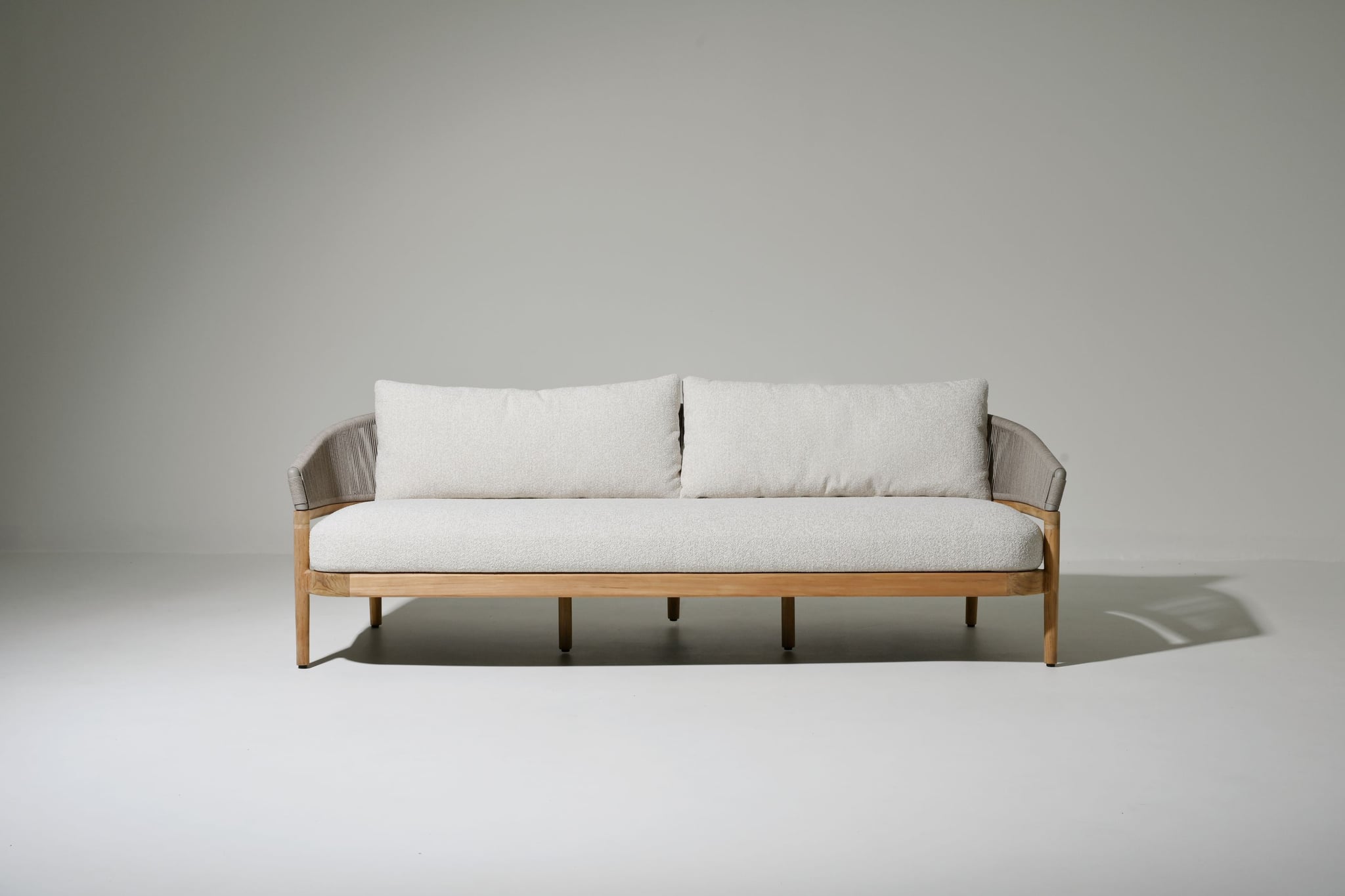 Cairo teak sofa