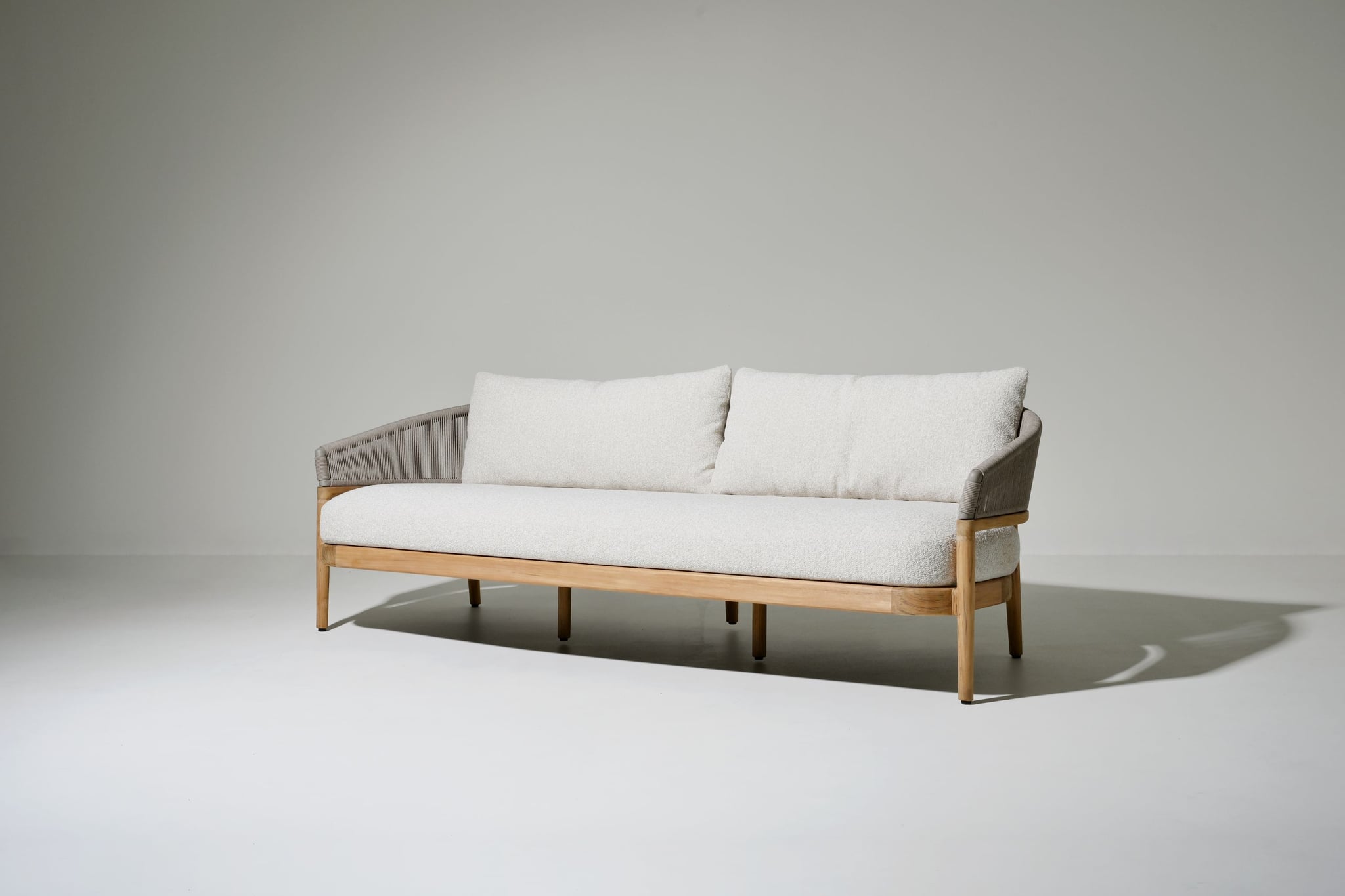 Cairo teak sofa