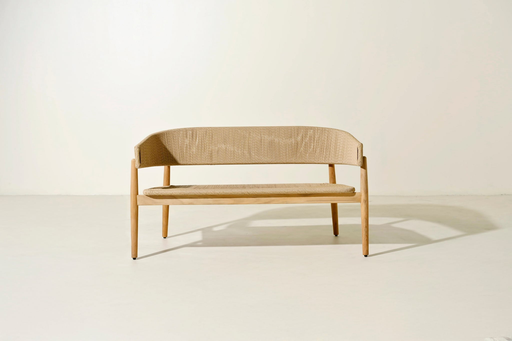 Campania teak sofa