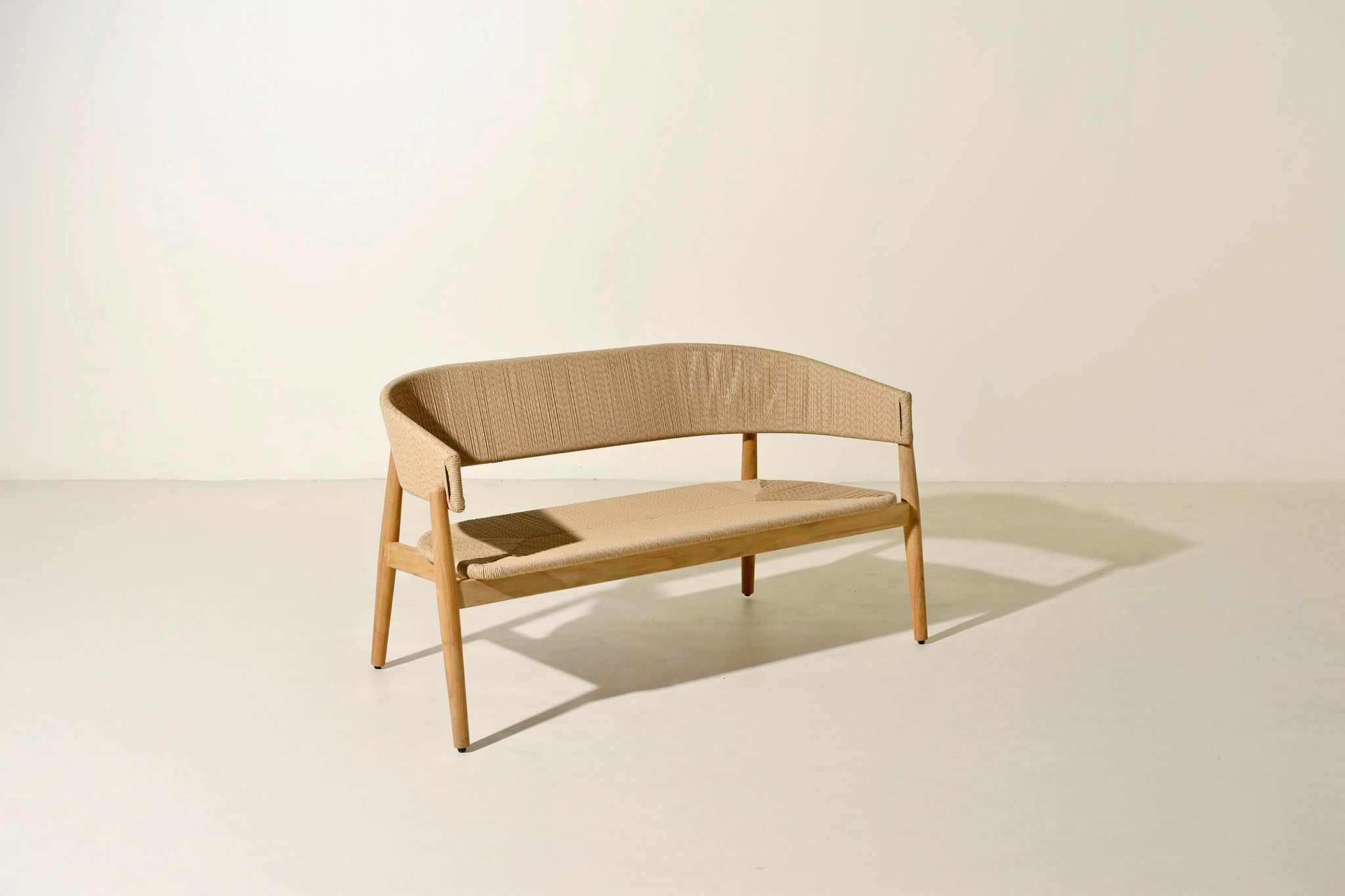 Campania teak sofa
