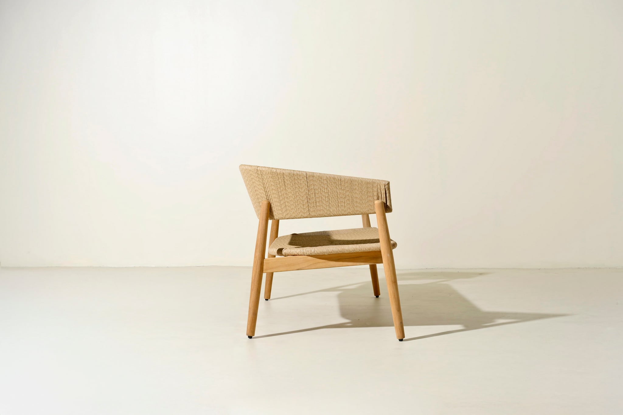 Campania teak sofa