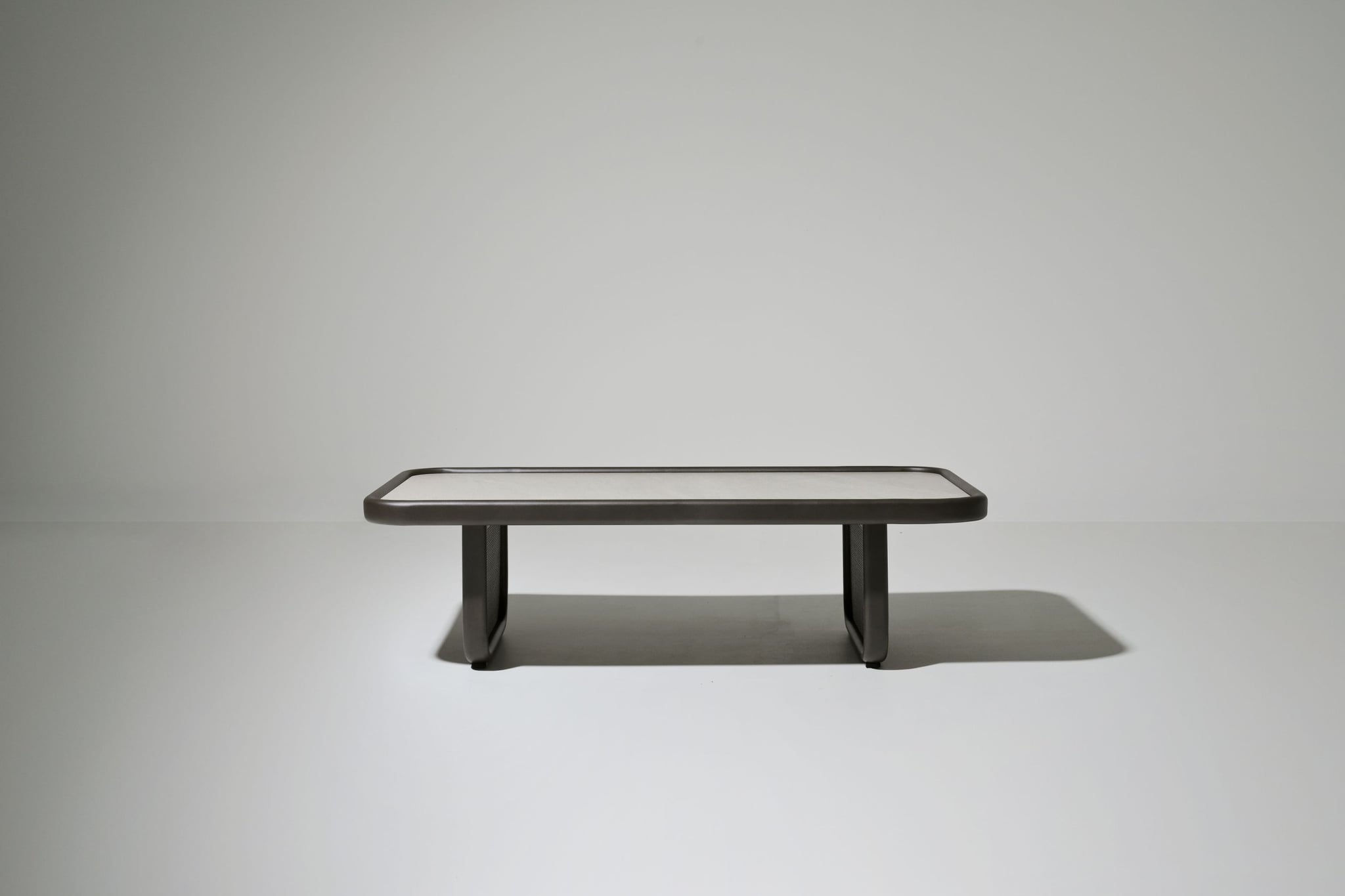 Carlton alu coffee table