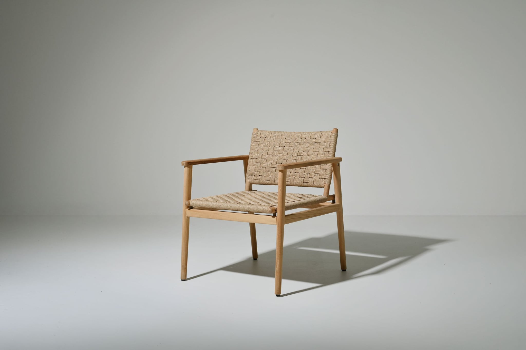 Davos wood lounge chair