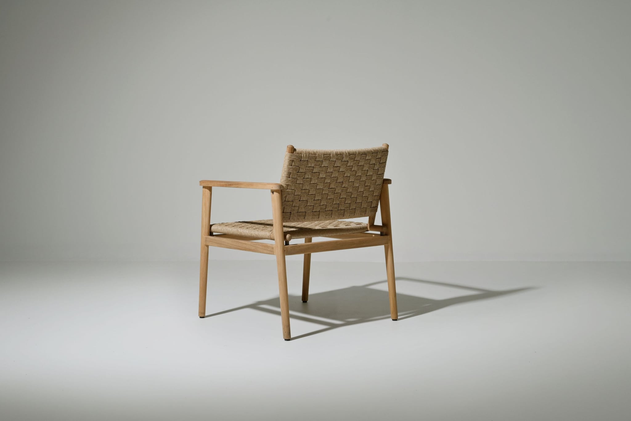 Davos wood lounge chair