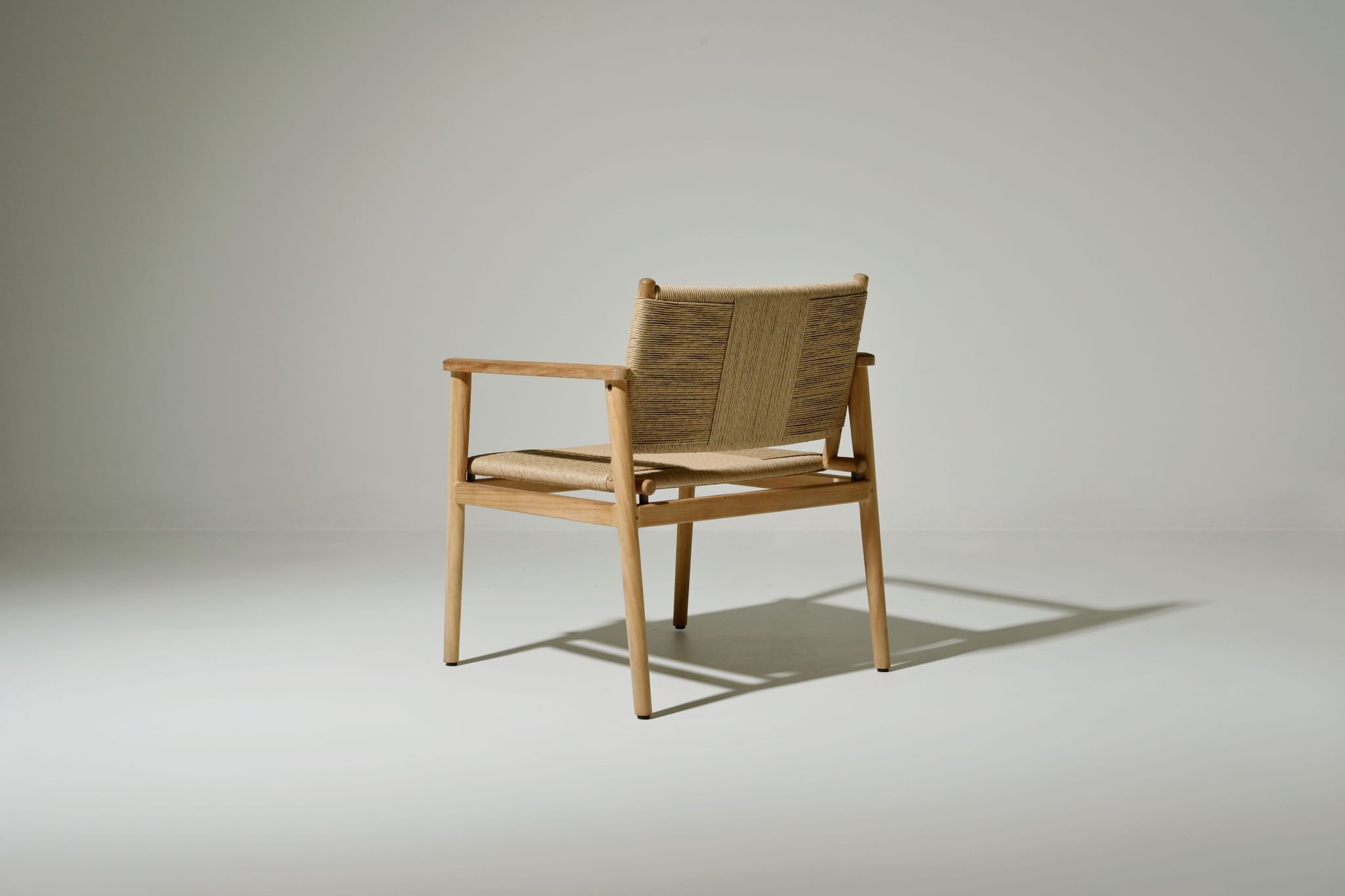 Davos wood lounge chair