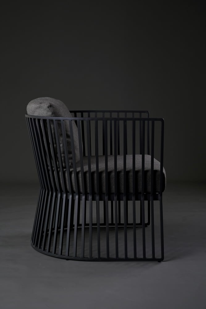 Fence lounge chair