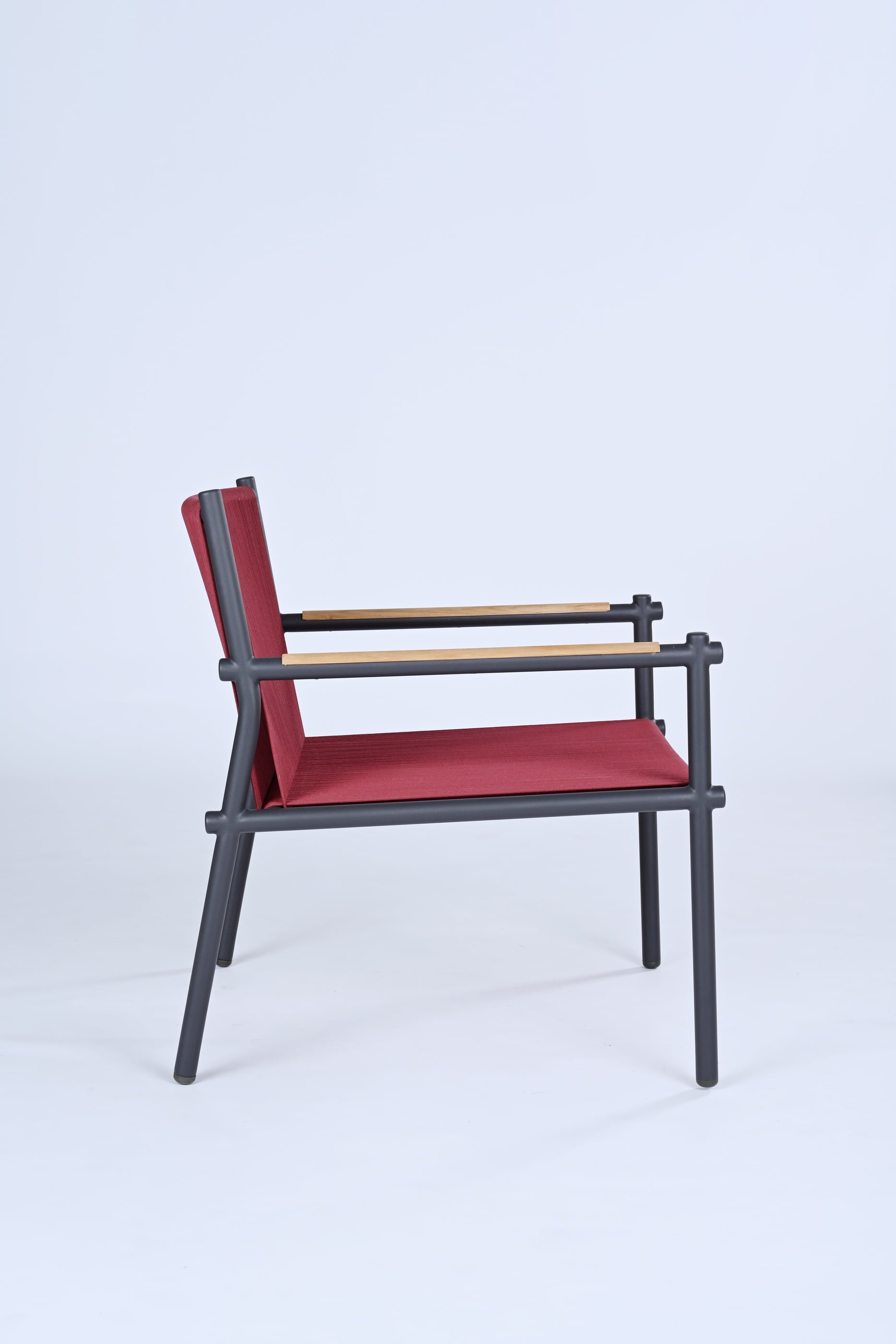 Kansas lounge armchair (woven)