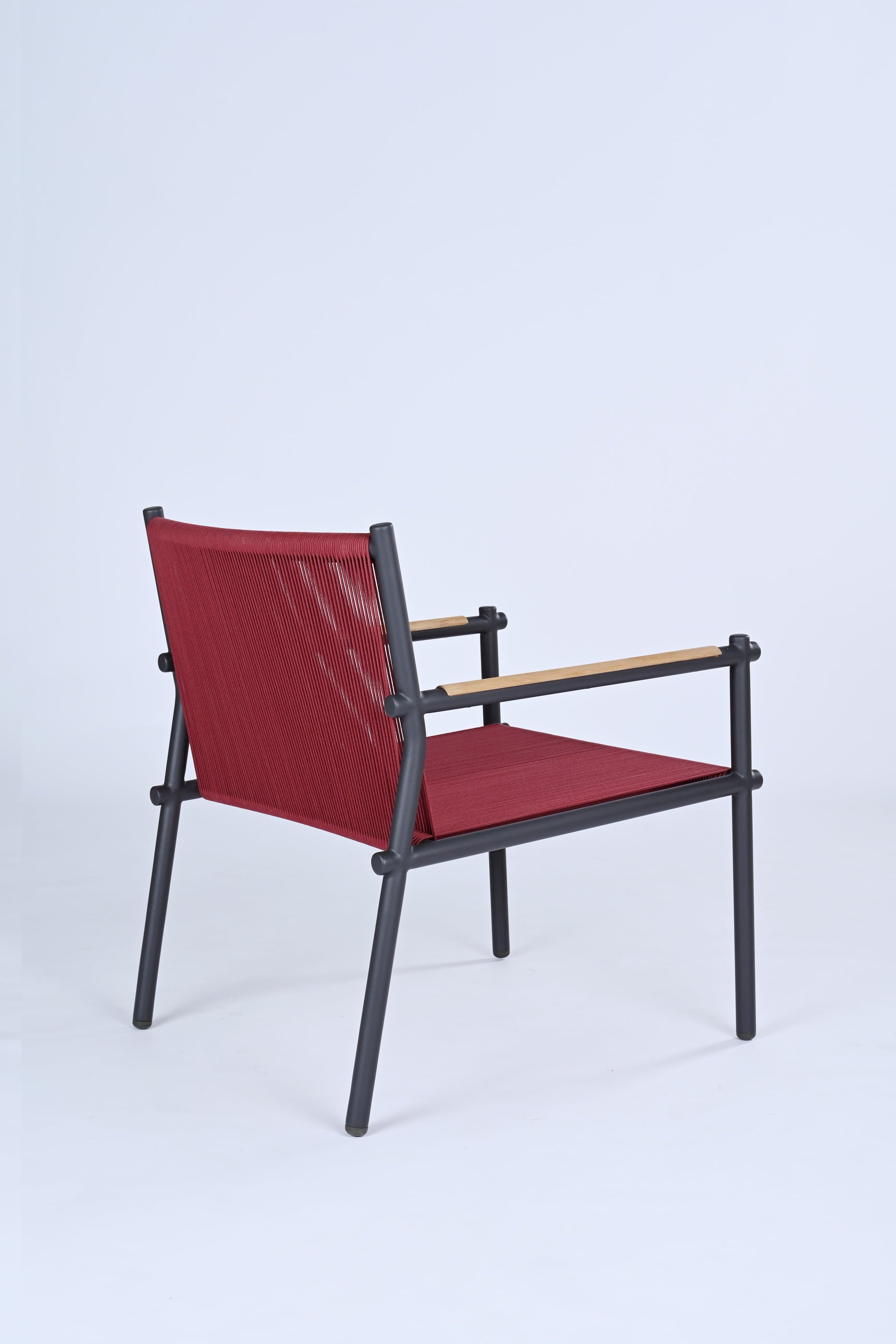 Kansas lounge armchair (woven)