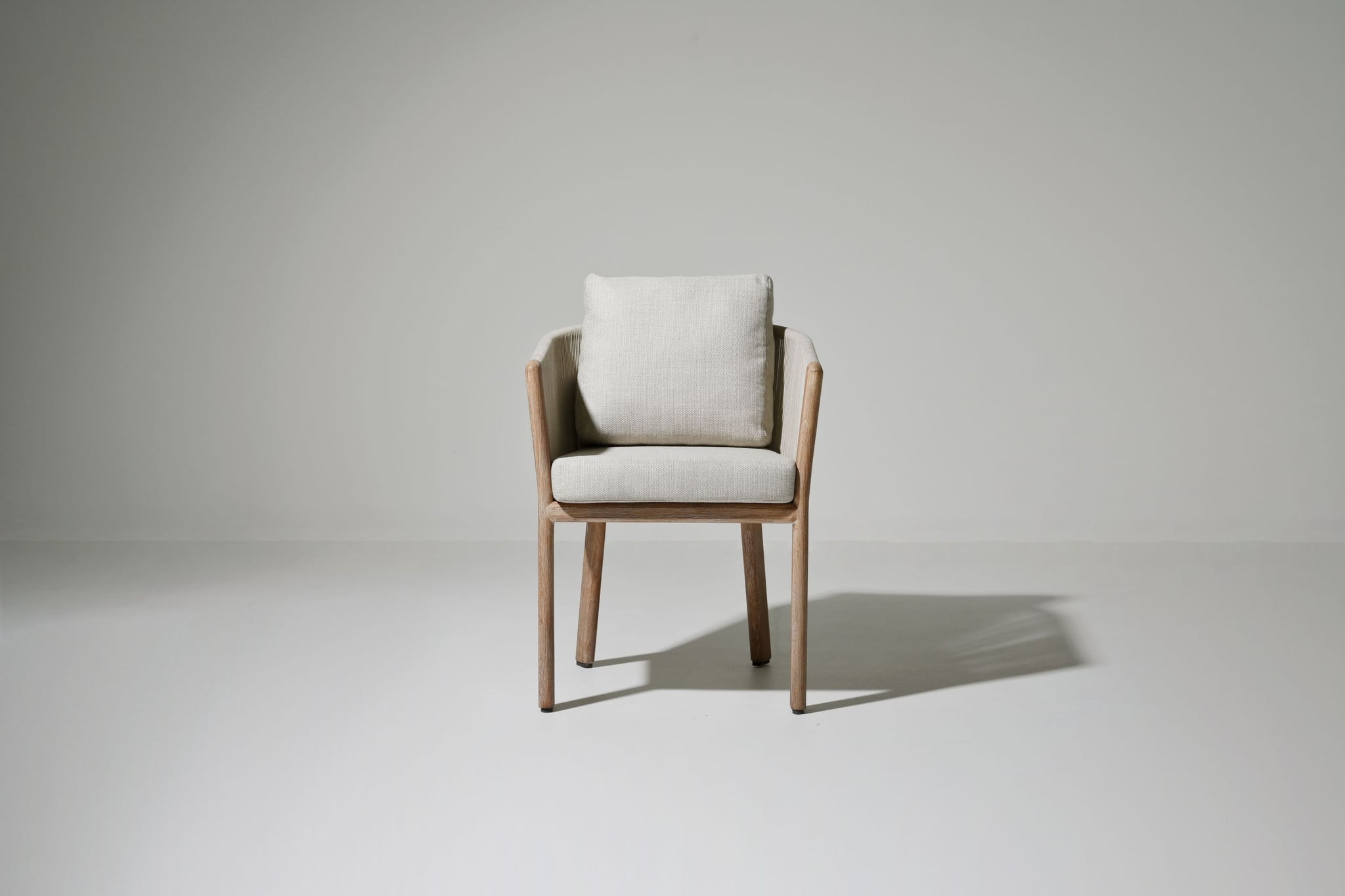 Lorenza teak dining armchair