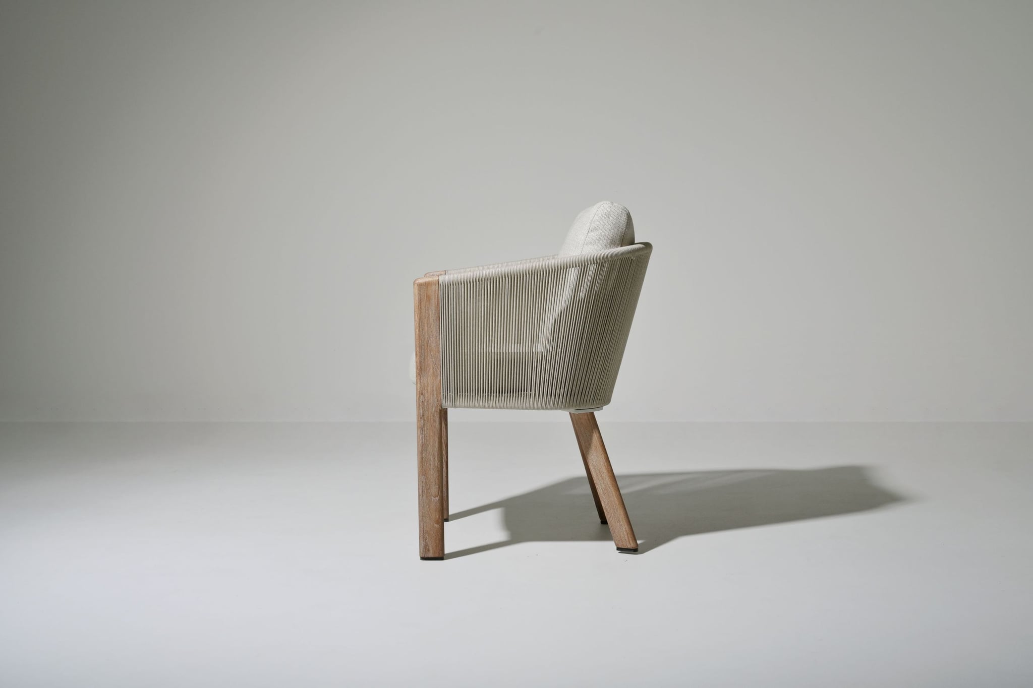 Lorenza teak dining armchair
