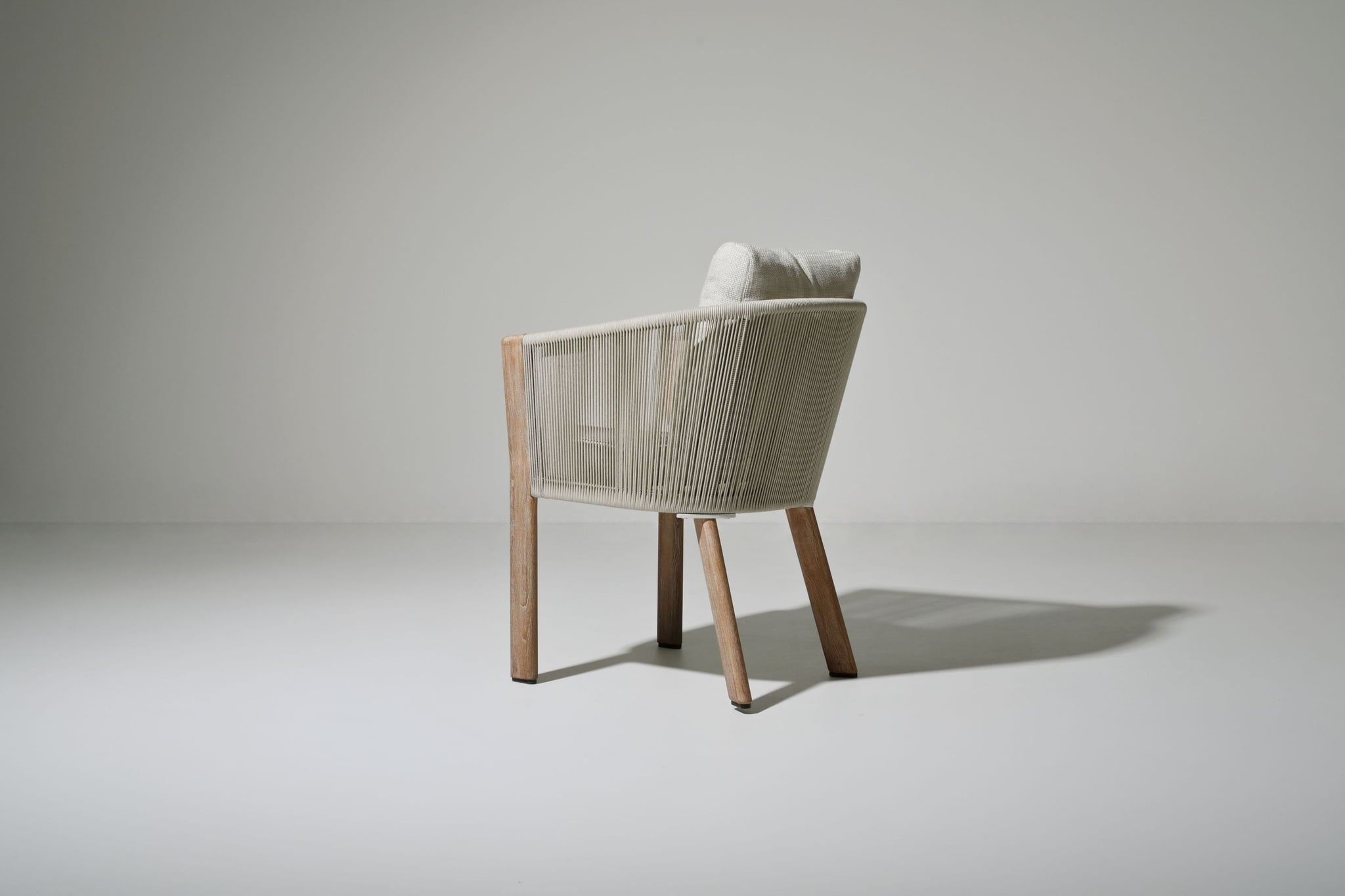 Lorenza teak dining armchair