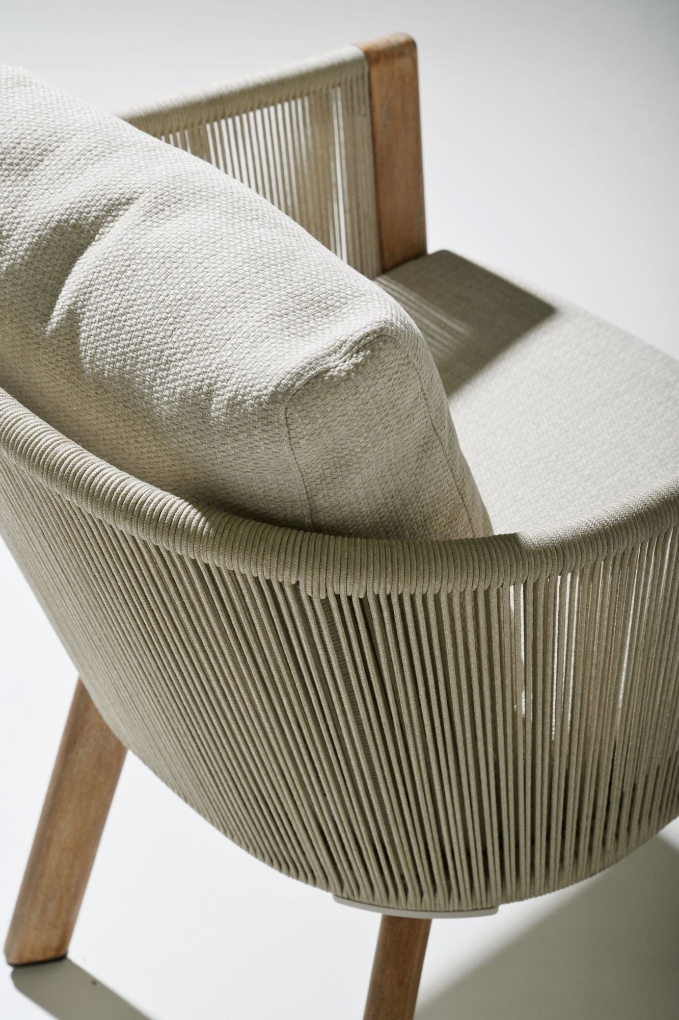 Lorenza teak dining armchair