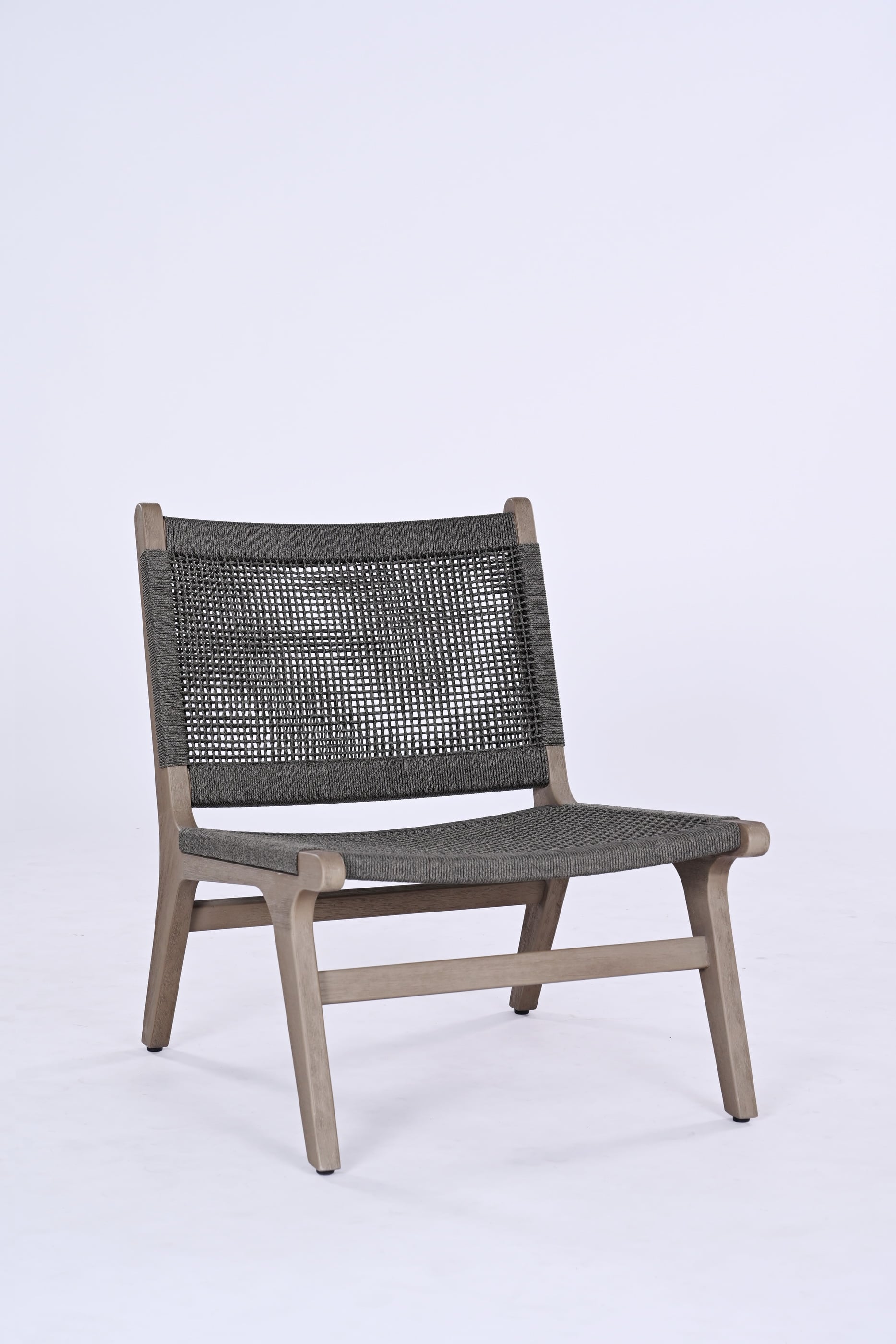 Moines armless lounge chair