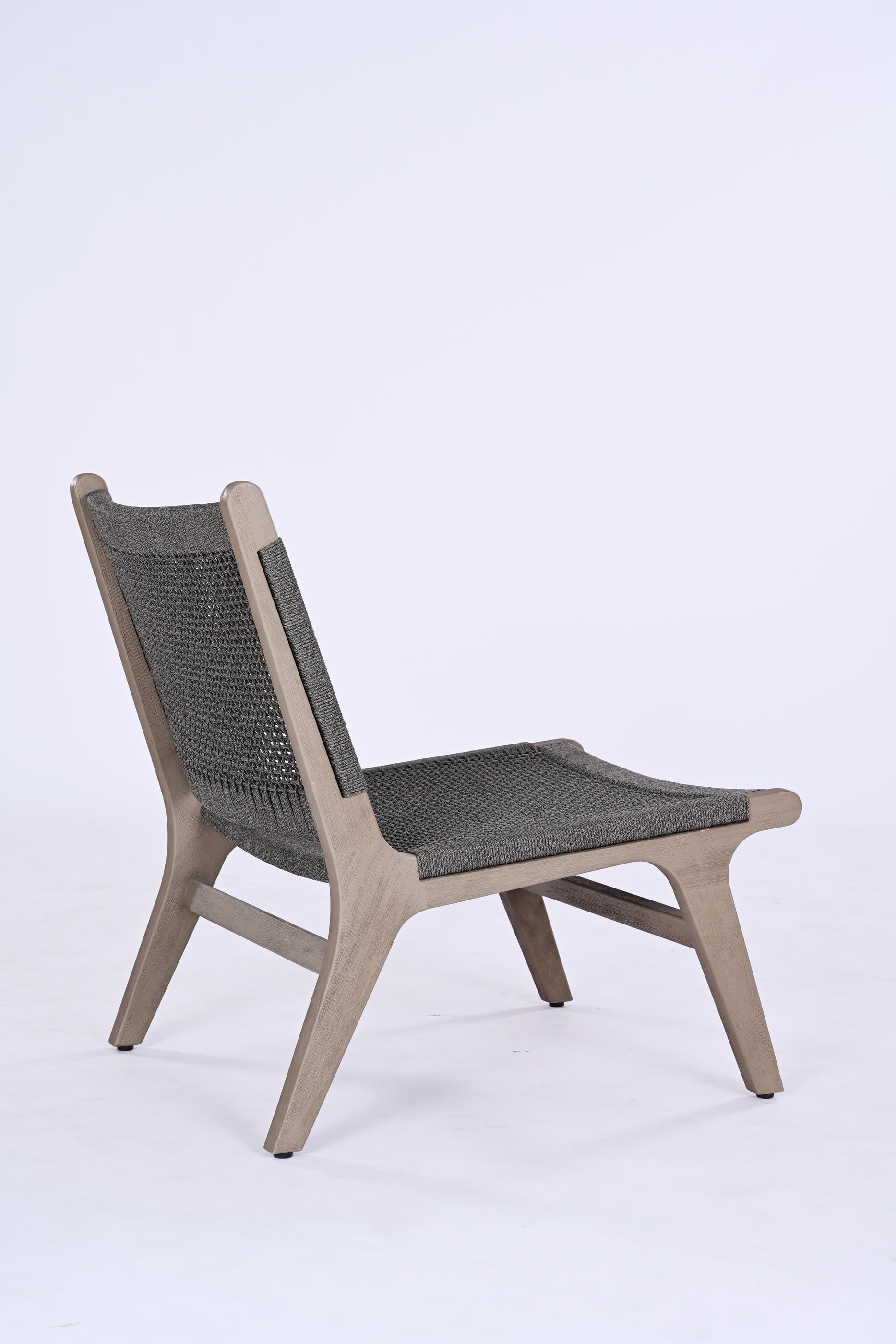 Moines armless lounge chair