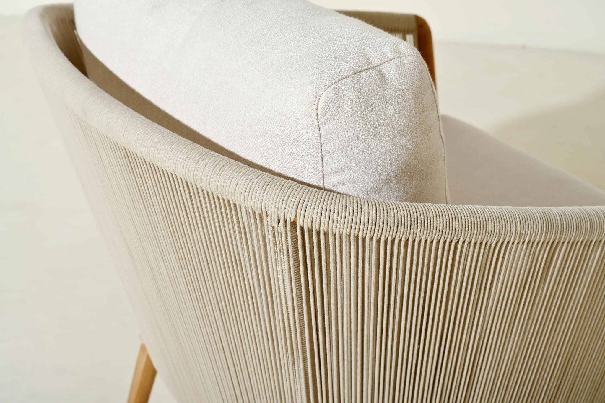 New york teak lounge chair