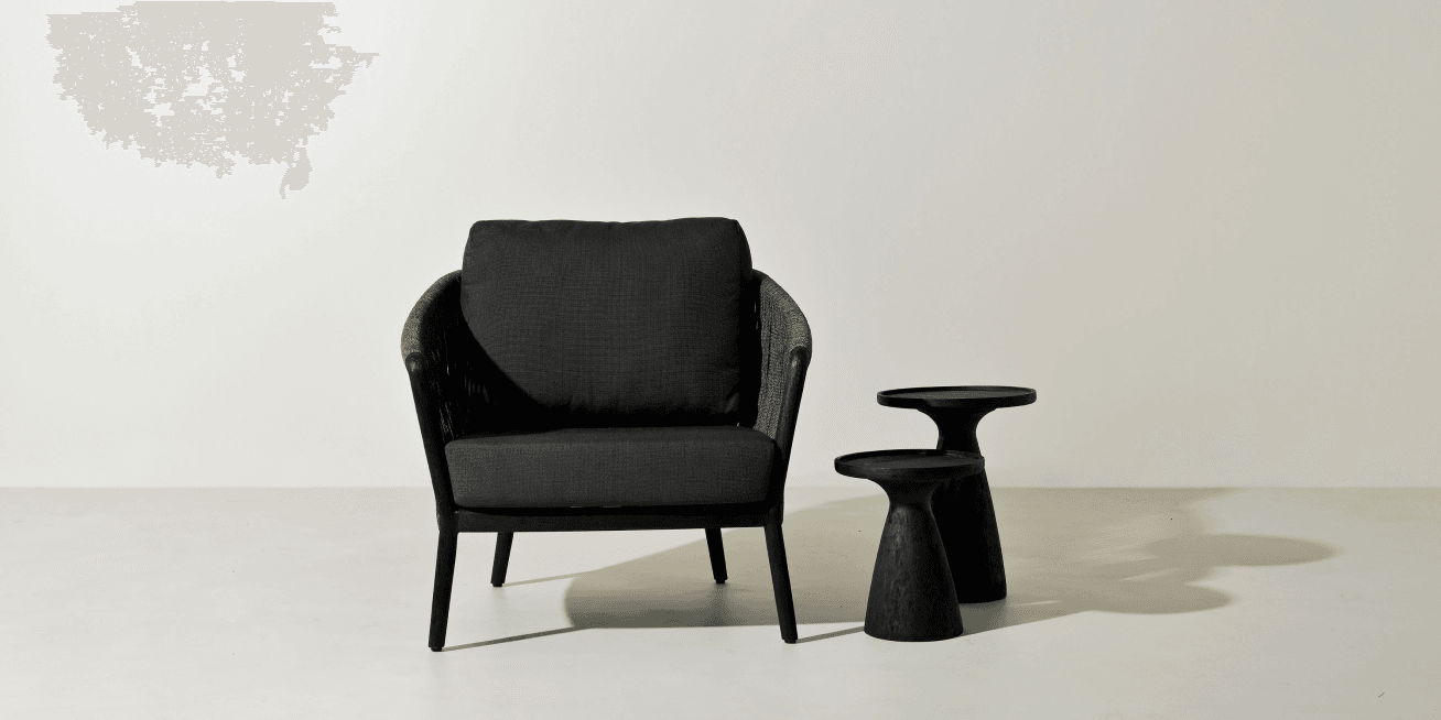 New york teak lounge chair