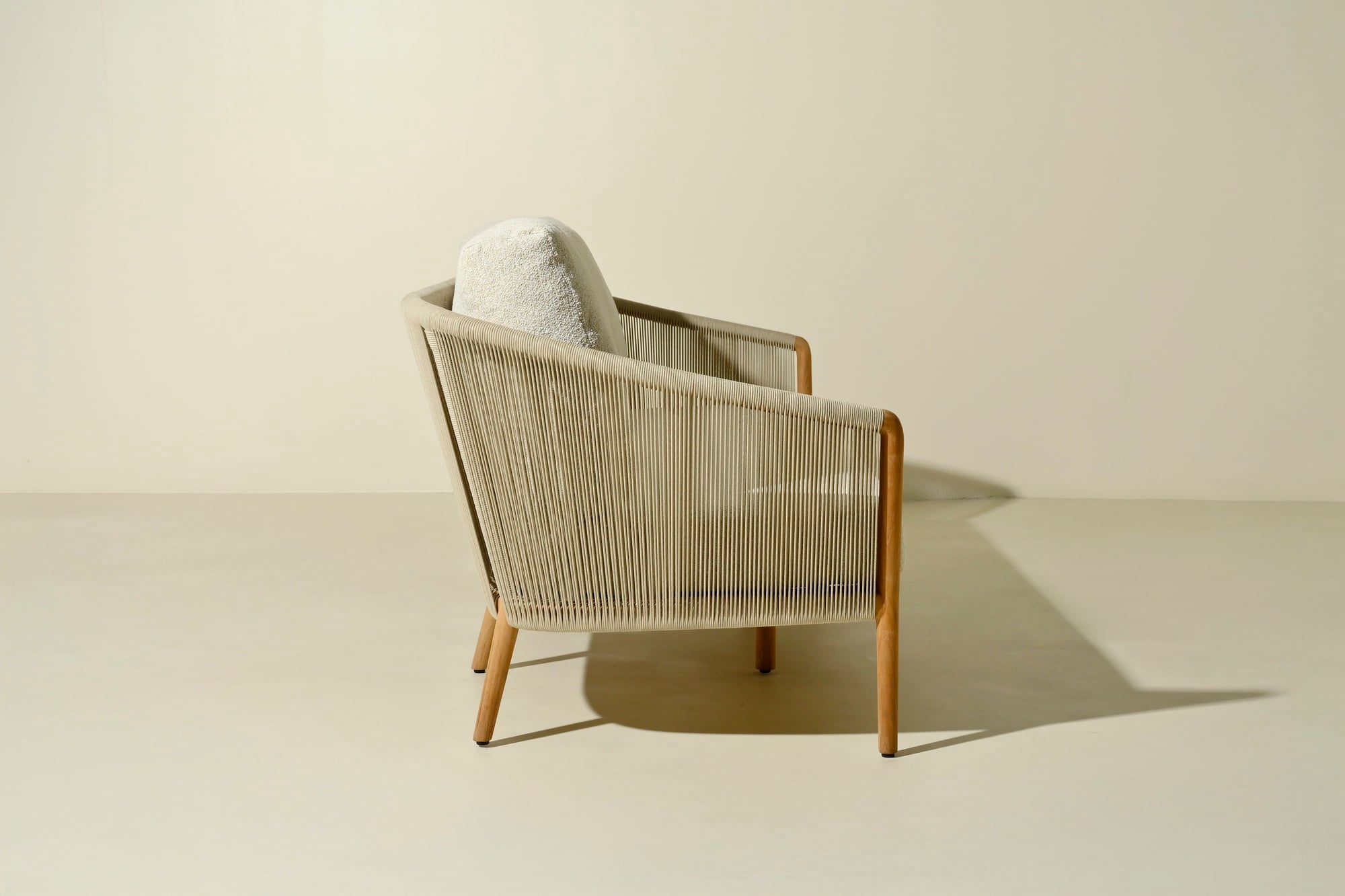 New York teak sofa